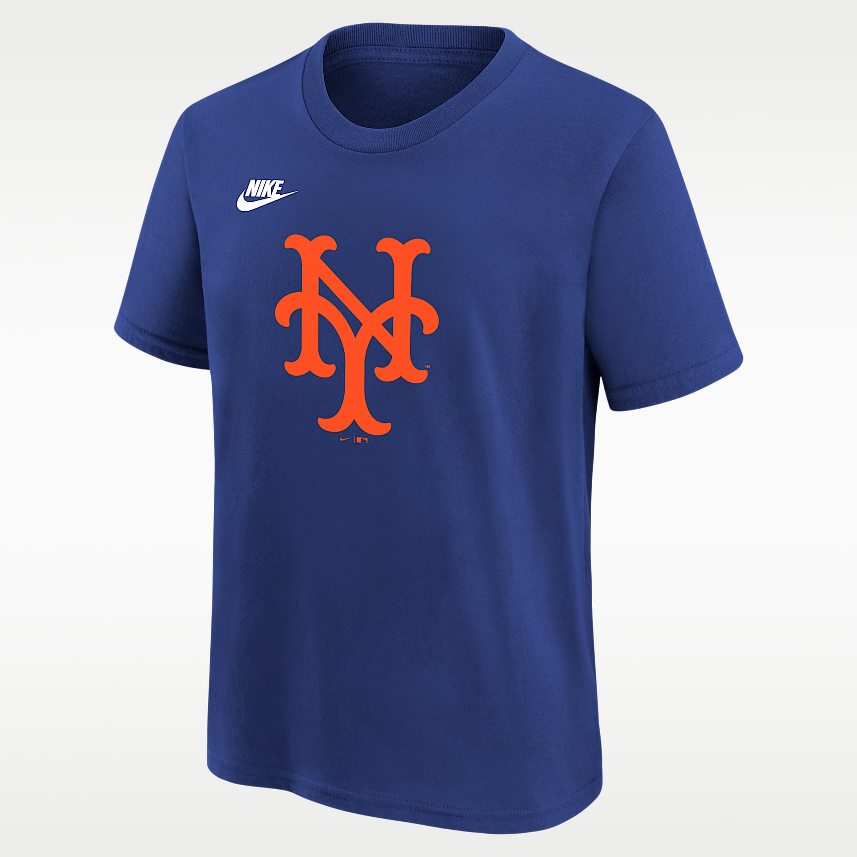 New York Mets Cooperstown Team Logo Big Kids' Nike MLB T-Shirt
